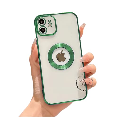 Cache Iphone 11 Vert / Transparent