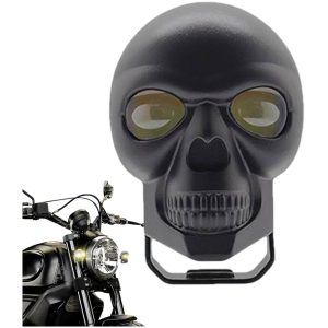 Motorcycle External Spotlight Skull