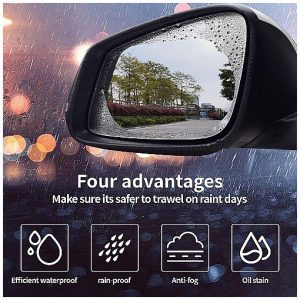 Antifog film review mirror x2