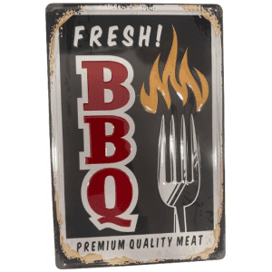 Plaque Decoration BBQ