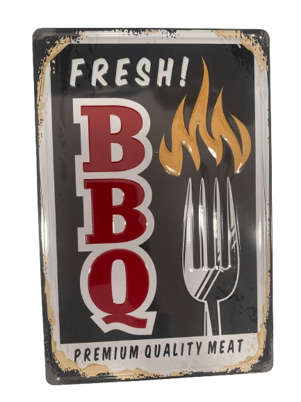 Plaque Decoration BBQ