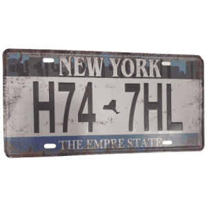 Plaque Decoration New York