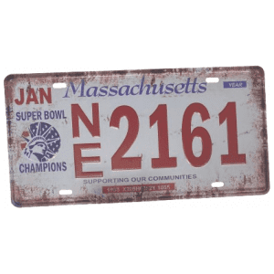 Plaque Decoration Massachusetts