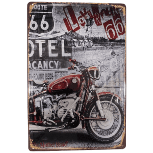 Plaque Decoration Route 66