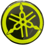 Sticker 3D Yamaha  2,5cm mini