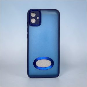 Cache Samsung A04E Bleu