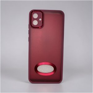 Cache Samsung A04E Rouge