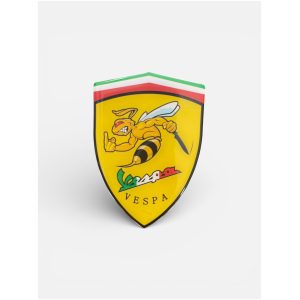 Sticker 3D Vespa Jaune