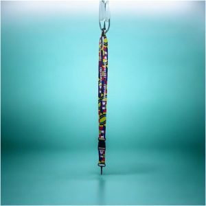 porte cle longe Kawasaki Jaune