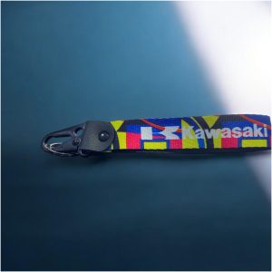 Porte Cle Courte Kawasaki Jaune