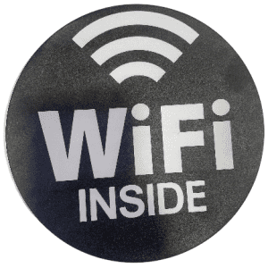 Plaque Decoration Wifi Inside