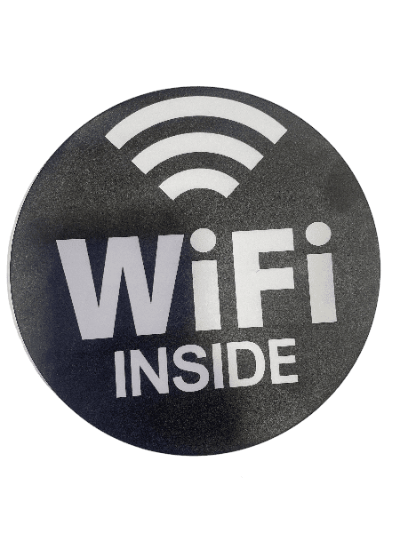 Plaque Decoration Wifi Inside