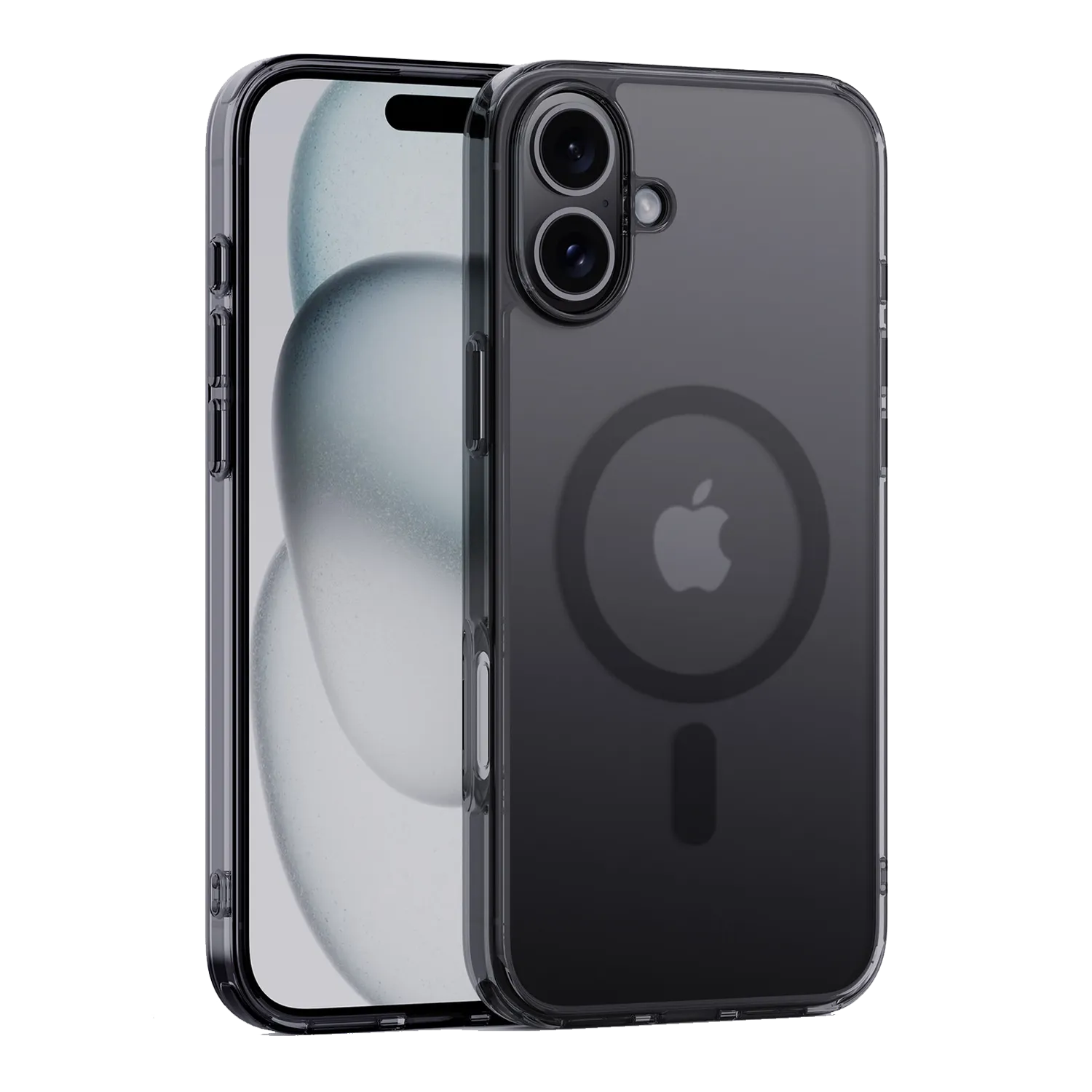 Cache Iphone 16 Noir / Transparent