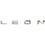 Logo en lettres métalliques pour Seat Leon