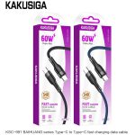 fast charge cable kakuiga 60W type c ksc991
