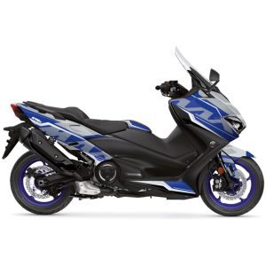 Sticker 3d moto yamaha tmax blanc