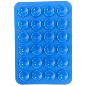 Ventouse en silicone pour téléphone blue