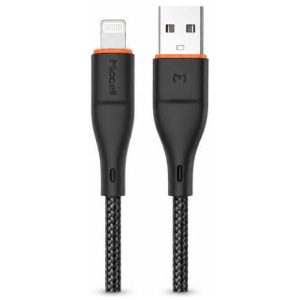 Cable USB Lightning Noir 1.2M