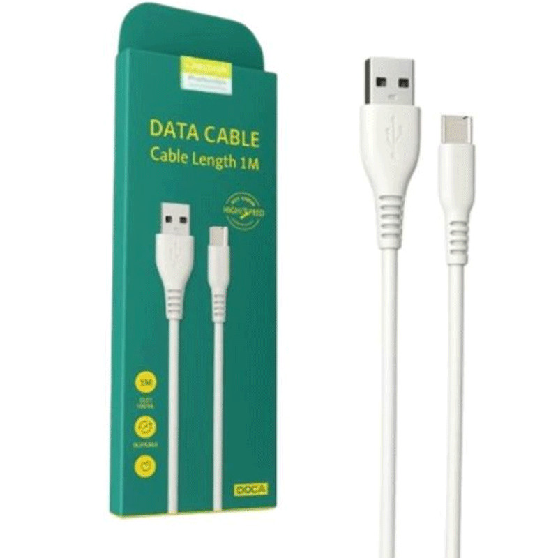 Câble Chargeur Depak Type C Blanc dc-a200